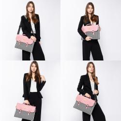 Free Sample LOVEVOOK brand large capacity shoulder bags female business handbags for women classic tote bags office laptop bags