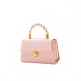 2024 Women's Vegan Leather Crossbody Bag Lightweight New Fashion Summer Texture Small Shoulder Handbag for Beach Use