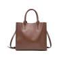 2024 Custom Hot Selling Genuine Leather Tote Bag Handbag For Classic Women