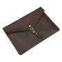Customized Waterproof Genuine Leather Laptop Sleeve Leather Notebook Computer Carrying Bags Cover