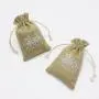 Hot Sale Jute Bag For Agriculture Custom Logo Printed Burlap Gift Jute Pouch Soap Packaging Natural Drawstring Hemp Bag