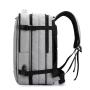 Scalable Multi-Layer Nylon Travel Backpack Reflective Strip USB Custom Waterproof Factory Direct Sales Unisex Laptop Backpack