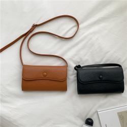 New Design PU Leather Small Crossbody Bag Fashion Ladies Rectangle Purse Phone Bag Soft Women Mini Sling Shoulder Bags