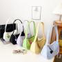 Japanese Preppy Style Cute Ins Small Square Bag Candy Color High Capacity Single Shoulder Bag Fresh Sweet Simple Underarm Bag