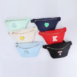 Keymay Adjustable Strap Zipper Lock Large Nylon Waist Bag Unisex Crossbody Bag Women Premium Fanny Pack