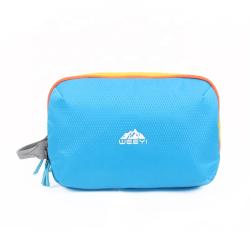 CHANGRONG Custom zipper travel cosmetics makeup bag for Women and Men