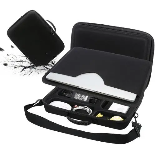 LOVEVOOK 2022 Hard Shell 16 incn Laptop Shoulder Carrying Case Mens Tablet Briefcase Women Laptop Carrying Sleeve Bag