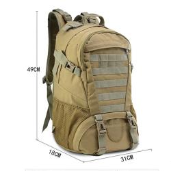 Polyester Combined Hiking Mountaineer  Bag Camping Outdoor Climbing Traveling Tactical Backpack For Men