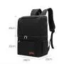 Double Layer Insulation Cooler Bag Waterproof Outdoor Picnic Backpack Oxford Cloth PEVA Large Capacity Food Carrying Back Pack