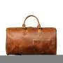 XL321 American Style Genuine Leather Durable Duffle Bag Casual Large Capacity Travel Bag Anti Water Handbag Customized Logo