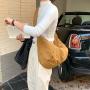 New Products Large Capacity Casual Neutral Nylon Messenger Bag Fashion Plain Crossbody Bag Simple Women's Shoulder Bag