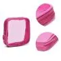 Mesh Travel Toiletry Bag Transparent Standing Pouch Portable Shaving Washing Kits Organizer Personal Care Trip Case