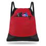 Gelory Gym Sack pack Custom Logo Lightweight Polyester Waterproof Sports Drawstring Backpack Foldable