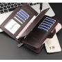 OEM016 New Fashion Men Wallets Casual Wallet Men Purse Clutch Bag Brand Leather Long Wallet Design Hand Bags For Men Phone Purse