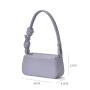 New Design Women Boston PU Leather Cross Body Bags Custom Ladies Plain Shoulder Bags