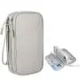 KBW669 Customizable Logo Charging Treasure Data Cable Storage Bag Mobile Power Cloth Bag Hard Box Cell Phone Protective Cover