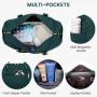 LOVEVOOK 3pcs Hospital Bags for Labor and Delivery Travel Duffle Weekender Overnight Bag with Toiletry pouch Gym Sports Bag