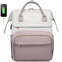 LOVEVOOK 2024 factory wholesale custom logo women Backpack with USB Port Travel School Bag large cute 15.6 inch Laptop Backpacks