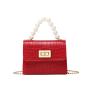 Crocodile Pearl Women's Handbag Jelly Bag 2024 Ladies Shoulder Bag Wholesale Mobile Phone Bag