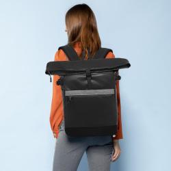 LOVEVOOK 2022 Foldsack Lightweight Waterproof Rugged Backpack for Women Men 15.6Inch USB Laptop Backpack Large Roll Top Backpack
