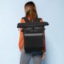 LOVEVOOK 2022 Foldsack Lightweight Waterproof Rugged Backpack for Women Men 15.6Inch USB Laptop Backpack Large Roll Top Backpack