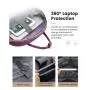 LOVEVOOK 15.6 17 inch luxury business waterproof smart backpack outdoors backpack with USB laptop travel backpack for men