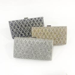 New Diamond Handheld Dinner Bag for Women in Europe and America Retro Luxury Full Diamond Princess Bag Evening Bag
