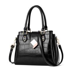 New Fashion Stone Pattern Lock Buckle Bag Large Capacity One Shoulder Crossbody Women's Handbag Luxury Shoulder Bag For Women