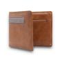 Vintage leather slim men wallet RFID blocking  men wallet  PU leather