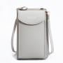 Wholesale New Large Capacity Multi-Functional Simple Shoulder Bag Women Solid Color Fashionable Single Strap phone bag for women