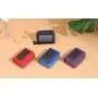 ZF234 Women New Fashionable Head Layer RFID Anti-theft  Cowhide Swipe Card Bag  Bank Card Document Organ Wallet  Money Clips
