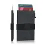 Factory Wholesale Mens Credit Card Wallet Aluminum Case Slim Minimalist Front Pocket Wallet RFID Blocking Card Holder
