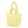 CHANGRONG Custom Lightweight Down Cotton Padded Quilted Purse Puffer Tote Bag Handbags for Women