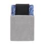 Slim Elastic Wallet flexible Elastic Tape Card Wallet 100% Genuine Leather for men