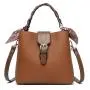 Wholesale commuting bag Multi-Layer leather office ladies bags bucket bags for women leather handbags