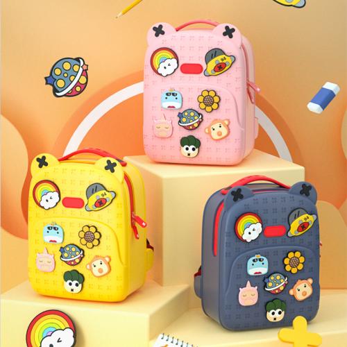 Bolsos Waterproof Schoolbag Large Capacity Ridge Protection and Load Reduction Backpack Eva Backpack Children