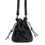 2024 New style Fashion Handbags Plain sling bags for women crossbody  Drawstring Ruffles Nylon tote bag