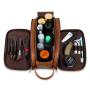 Custom Large Travel Shaving Dopp Kit Water-resistant Bathroom Toiletries Organizer PU Leather Toiletry Bag for Men