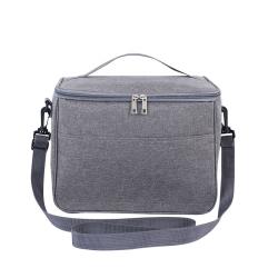 Portable Lunch Bag Food Thermal Box Durable Waterproof Office Cooler Lunchbox with Shoulder Strap Picnic Bag for Couples