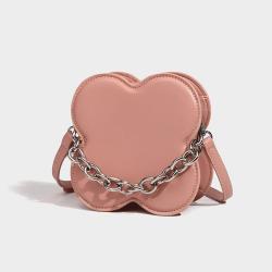 2024 Custom Clover Shape PU Leather Crossbody Sling Bag For Women Ladies Shoulder