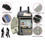 KBW039 2023 Hot Selling  Neck Hanging Passport Bag RFID Messenger Bag Shoulder Bag Overseas Ticket Certificate Protection Cover