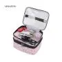 Printing Clear Pvc Pouch Zip Lock Frosted Pvc Zipper Pouch Plastic Makeup Pouch Toiletry Beauty Wash Kit Bags For Cosmetics Kits