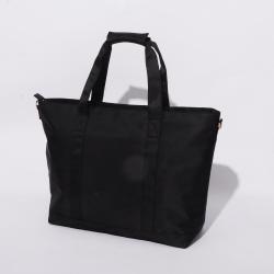 Stock Multi Color M L Two Size Tote Hand Bag Available Custom Logo Carrying Bags Reusable Nylon Shopping Carrying Tote Bags