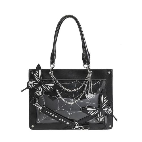 The New 2024 Tote Underarm Shoulder Summer Black High Capacity Commuting Fashion Trend All-In-One Handbag