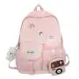 Big capacity boys girls bookbag travel laptop bag custom pin display school backpack