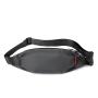 High Quality Custom Simple Solid Color Running Waist Pack Phone Bag Small Sport Zipper Waist Bag