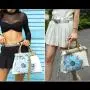 ladysky fashion ladies handbag quality Personalized custom Letter women bag large capacity shoulder bag ladi tote bag with belt