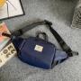 High Quality Custom Logo Nylon Crossbody Chest Shoulder Bag Outdoor Travel Sling Bags Waist Pack For Men