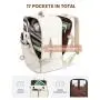 LOVEVOOK wholesale bags Suitcase with 3 Packing Cubes 40L large carry on Flight Approved weekender travel backpacks women men