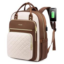 LOVEVOOK Wholesale Quilted Waterproof Backpack Trendy Anti Theft School Bags with USB College Laptop Bags for teenagers unisex
